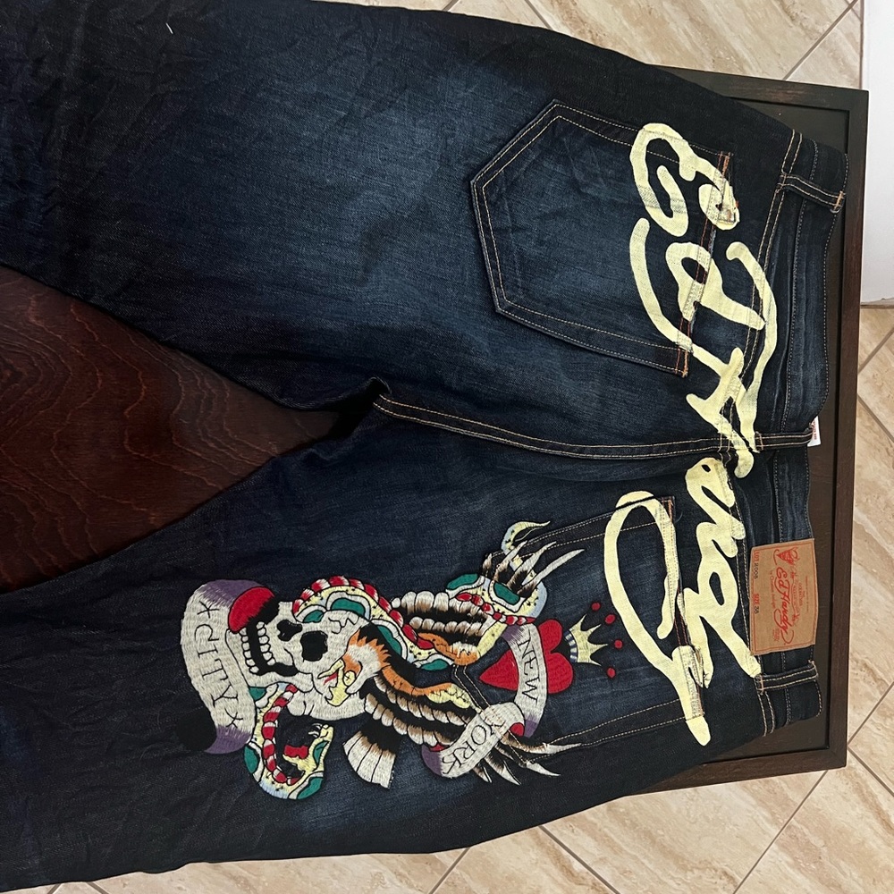 Christian Audigier Ed Hardy Jeans! The Godfather of Modern Tattoo.